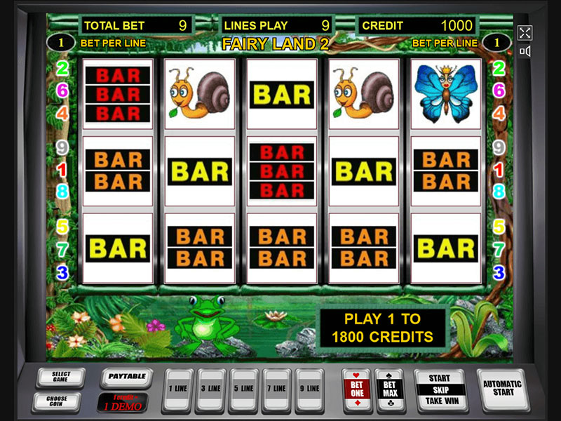 Игровой Автомат Fairy Land 2 онлайн. 